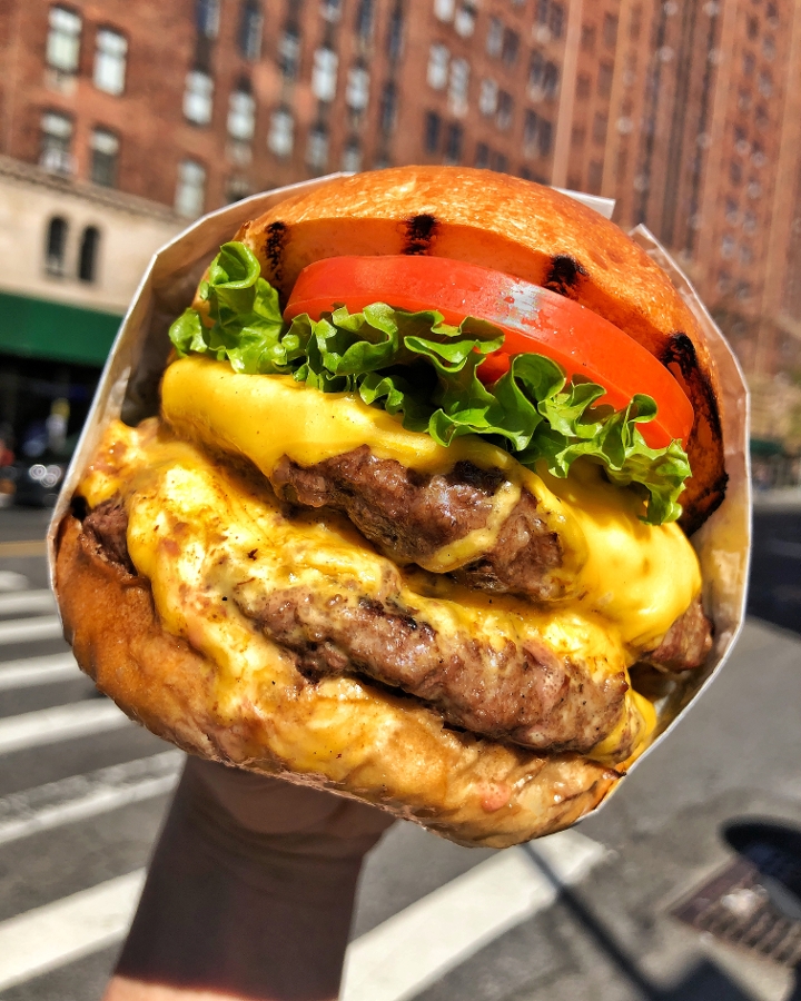 Order Cheeseburger food online from New york burger co. store, New York on bringmethat.com