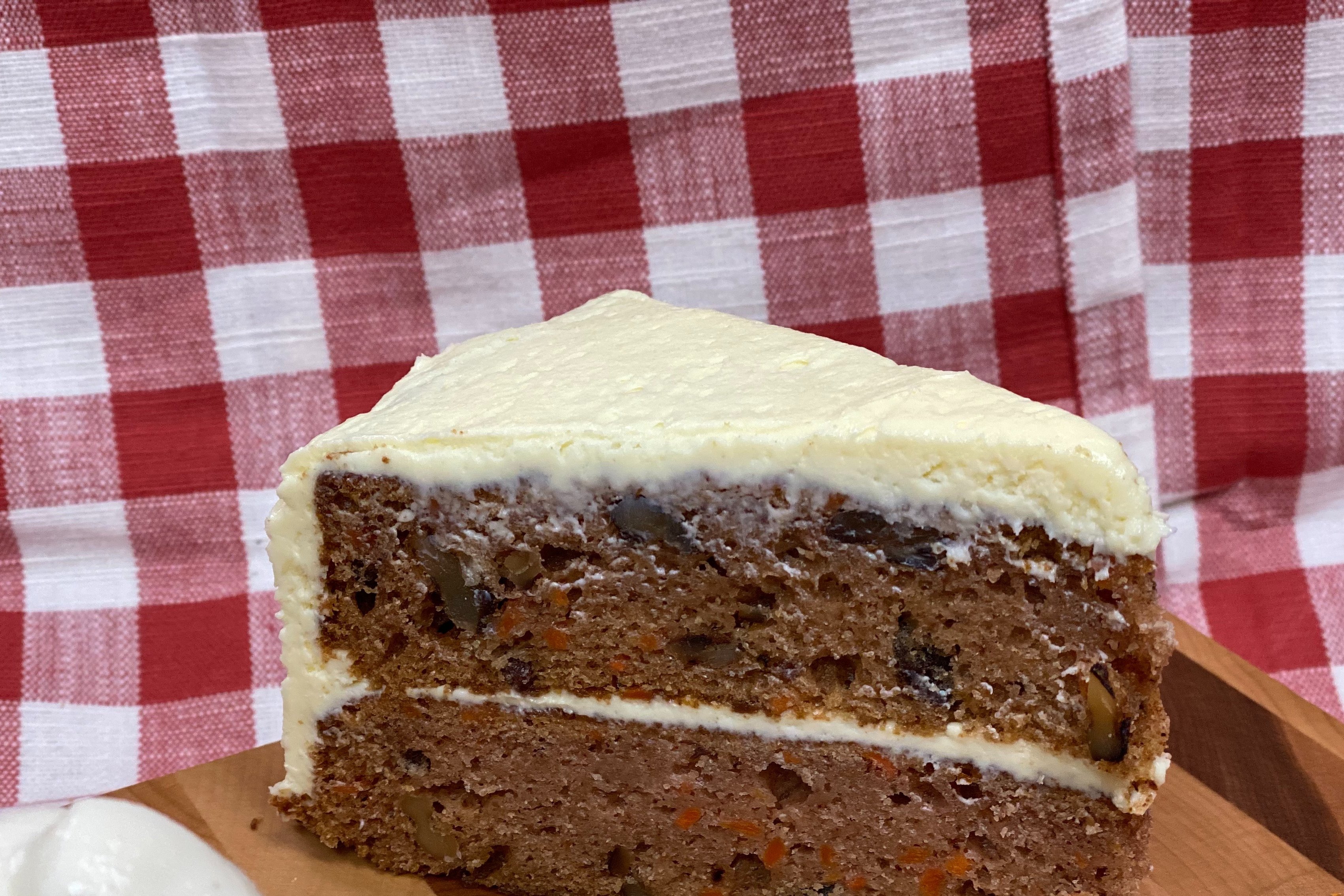Order Carrot Cake food online from The Chicken Chicken Place store, Washington on bringmethat.com