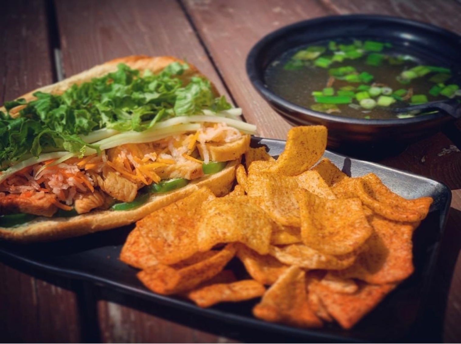 Order Banh Mi Khanhwiches food online from DaLat Vietnamese Restaurant and Bar store, Dallas on bringmethat.com