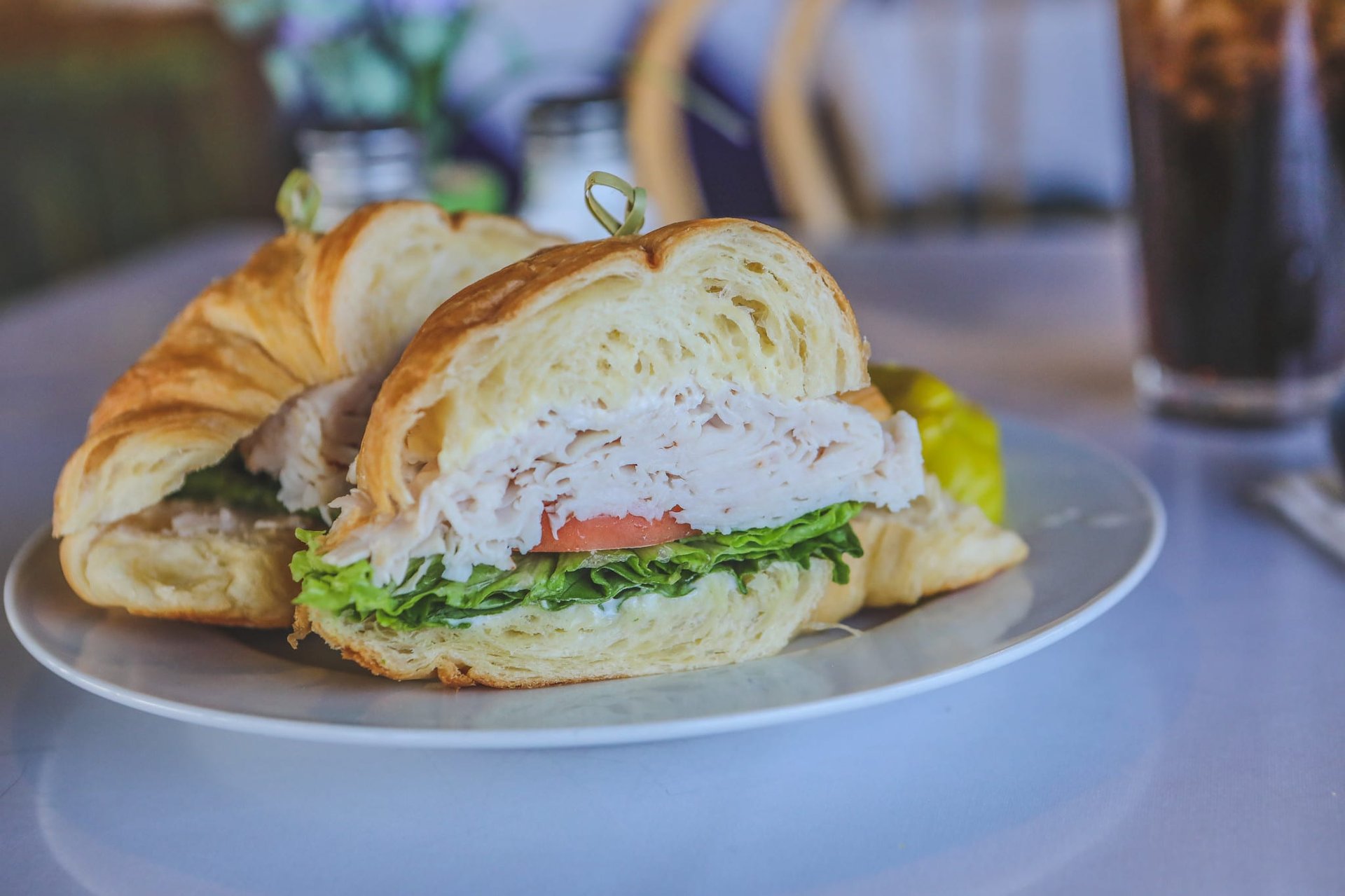 Order Turkey Sandwich food online from Greenhouse Cafe store, Lancaster on bringmethat.com