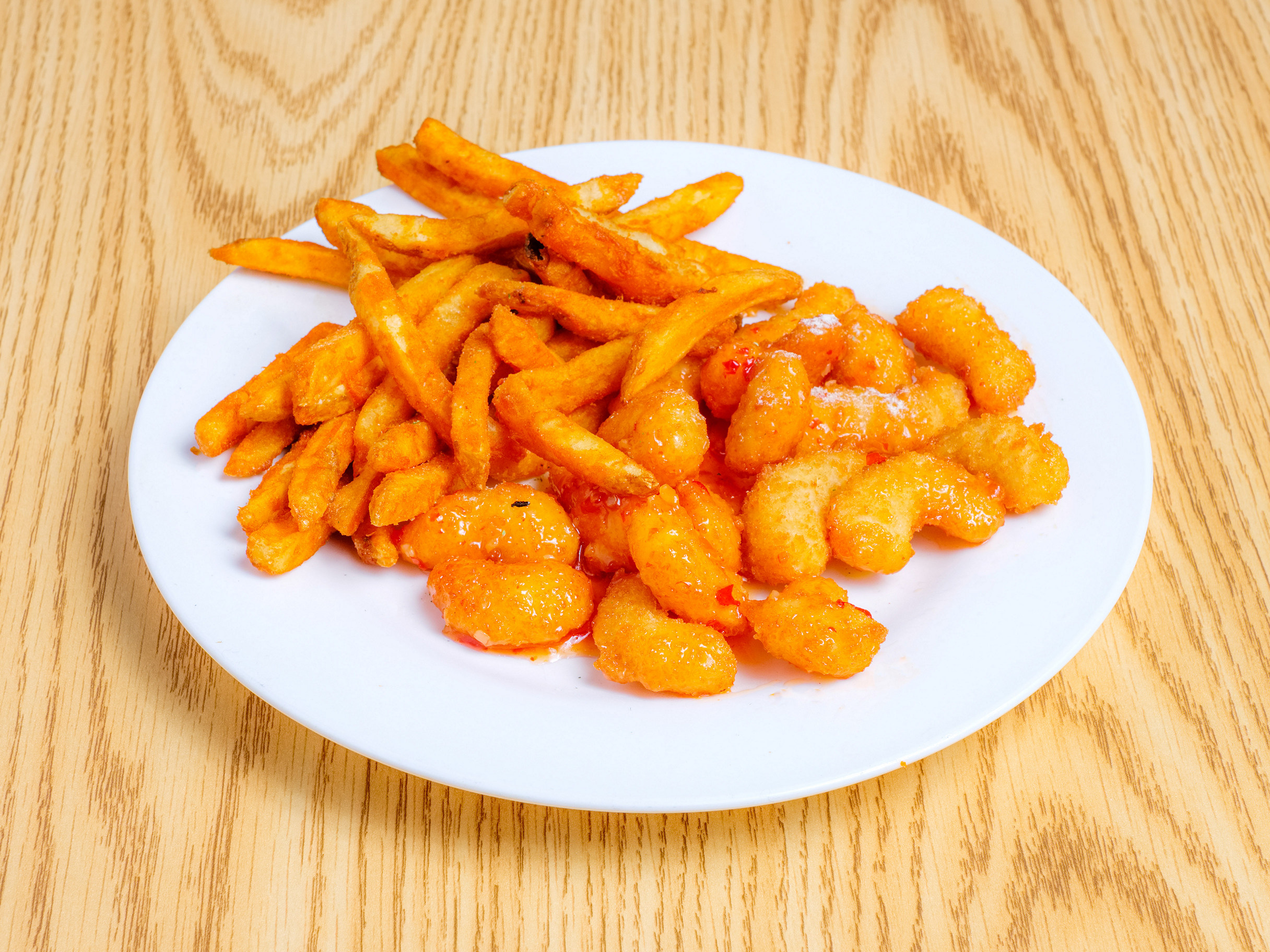 Order Sweet Chili Shrimp food online from Huge Impact Restaurant store, Indianapolis on bringmethat.com