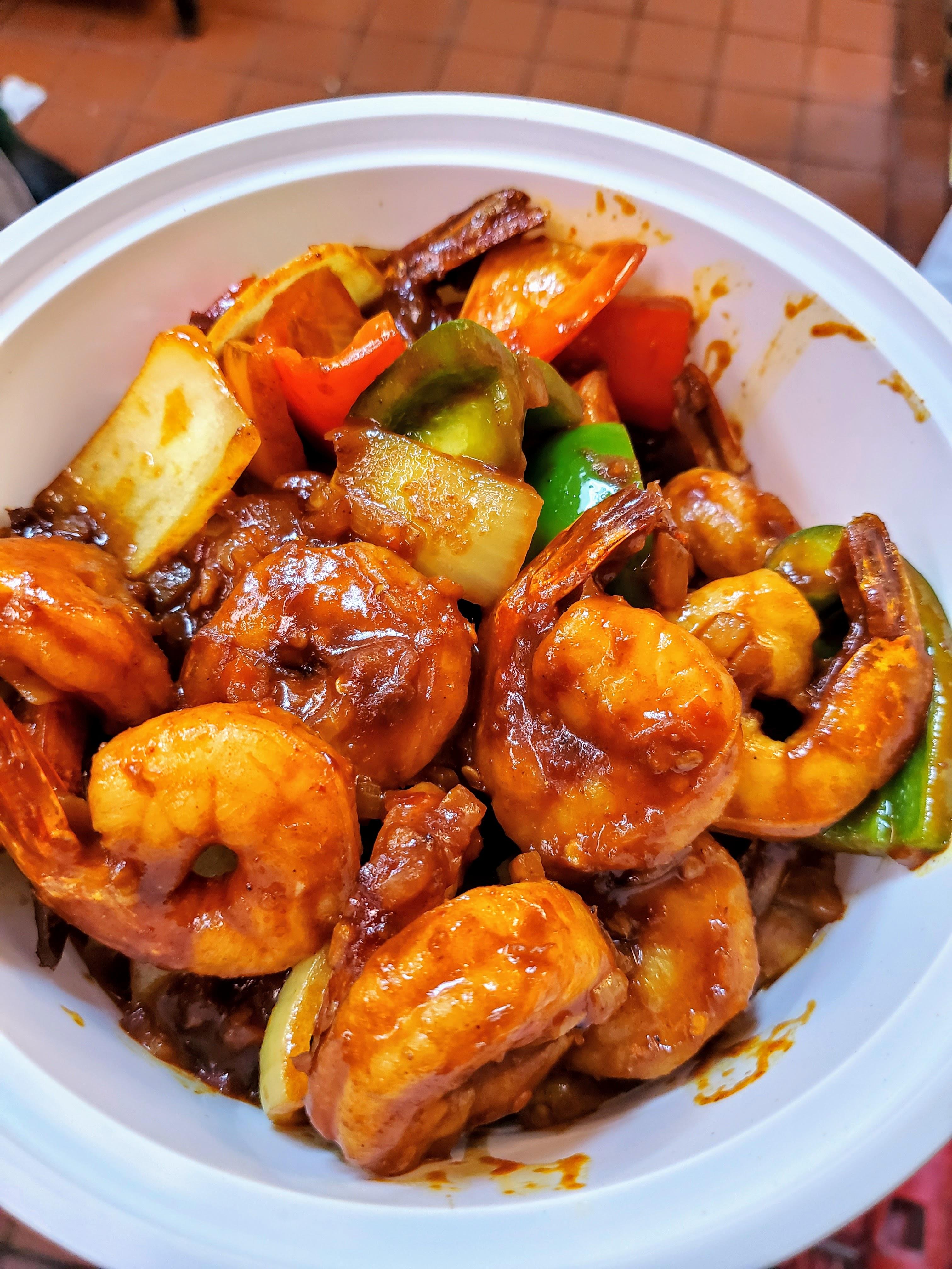 Order Shrimp Chili Masala food online from Himalayan Restaurant store, Niles on bringmethat.com