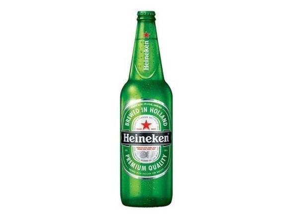 Order Heineken Lager - 24oz Bottle food online from Jenny Liquors store, Mt Prospect on bringmethat.com