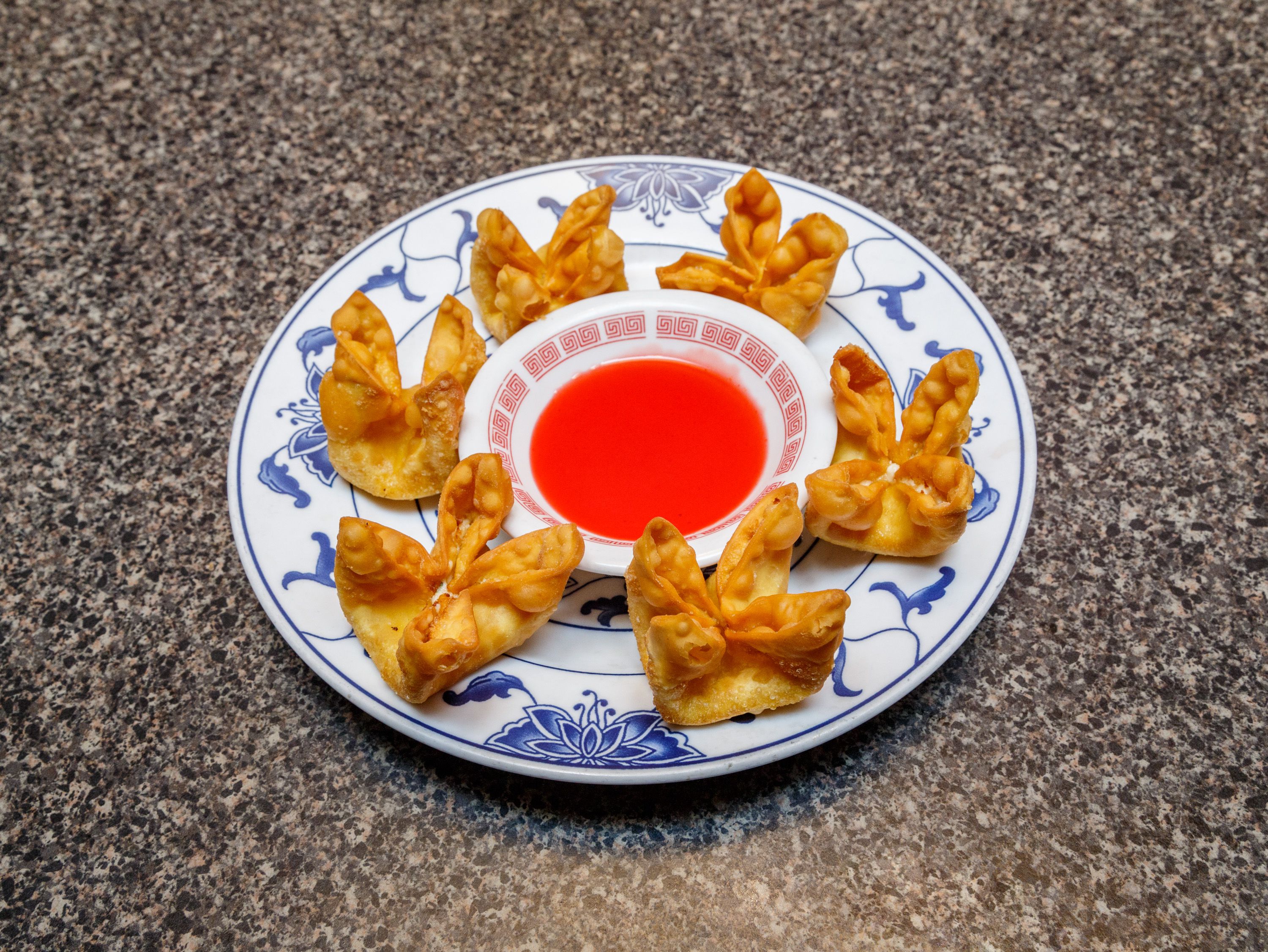 Order A7. Crab Rangoons  food online from Chinatown Inn store, Pittsburgh on bringmethat.com