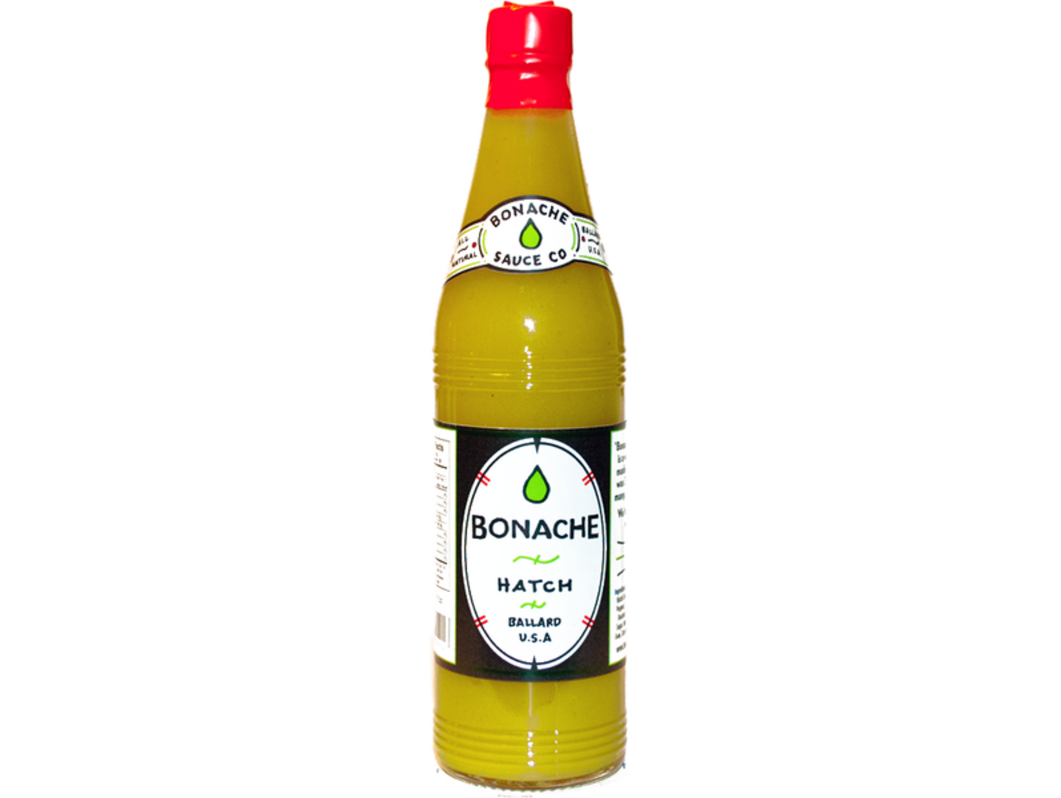 Order Bonache Hatch Hot Sauce - D food online from The Counter At Old Ballard Catering Co. store, Seattle on bringmethat.com