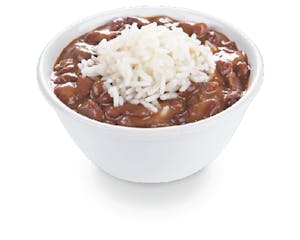Order Red Beans & Rice food online from Krispy Krunchy Chicken store, Toledo on bringmethat.com