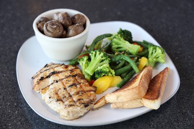 Order Mesquite Grilled Chicken Breast Dinner food online from Tumbleweed Southwest Grill store, Heath on bringmethat.com