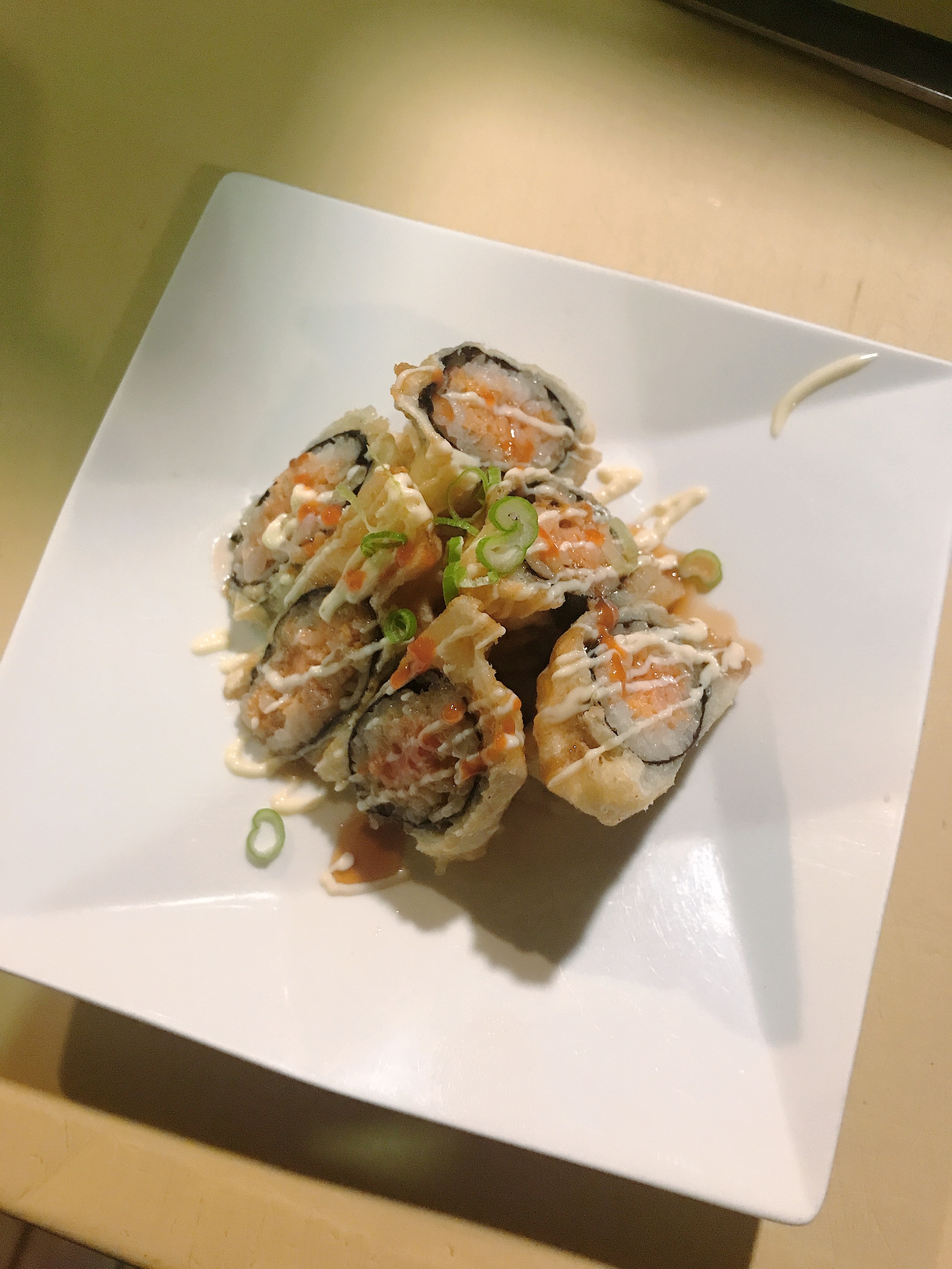 Order 1. Crazy Volcano Roll food online from Fuji Yama Sushi Bar store, Reisterstown on bringmethat.com