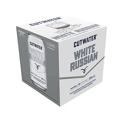 Order Cutwater White Russian  (4PKC 12 OZ) 132555 food online from Bevmo! store, BURLINGAME on bringmethat.com
