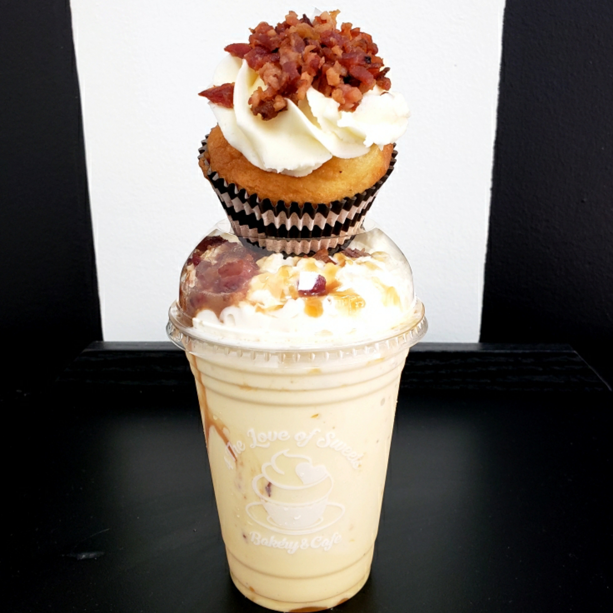 Order Maple Bacon Milkshake food online from 4 The Love Of Sweets store, Frederick on bringmethat.com