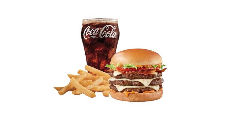 Order FlameThrower® 1/2lb* Triple Combo  food online from Dairy Queen Grill & Chill store, Gettysburg on bringmethat.com