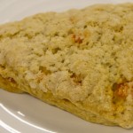Order Papaya Scone (2 oz.) food online from Croissant Bakery store, Norcross on bringmethat.com