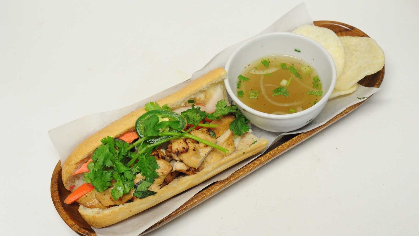 Order Chicken Banh Mi food online from Bol Pho Bistro store, Seattle on bringmethat.com