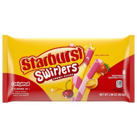 Order Starburst Swirlers Candy Sticks 2.96oz food online from 7-Eleven store, Salem on bringmethat.com