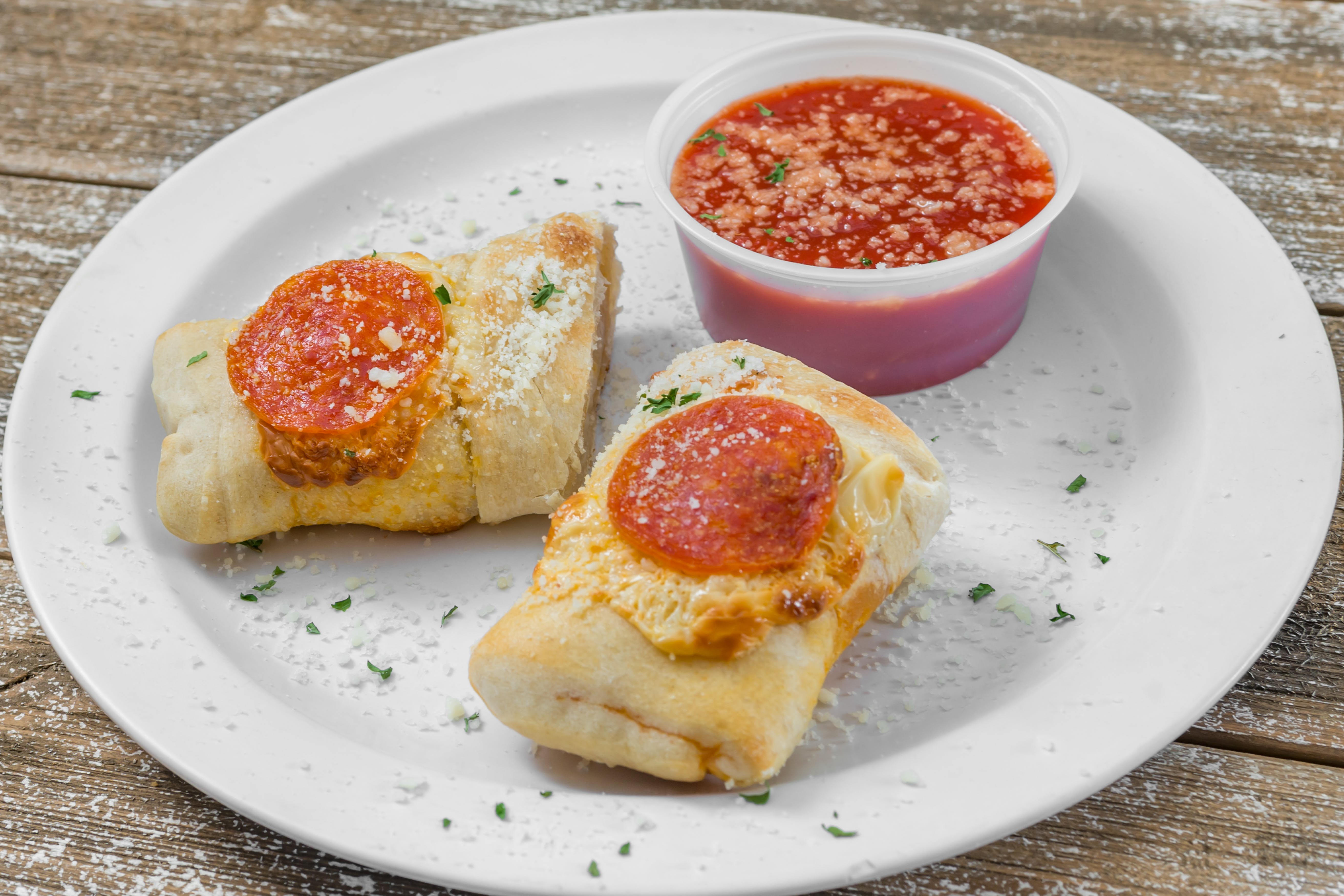 Order Pepperoni Roll - Side food online from Casa Italia Pizza & Pasta store, Lincoln University on bringmethat.com