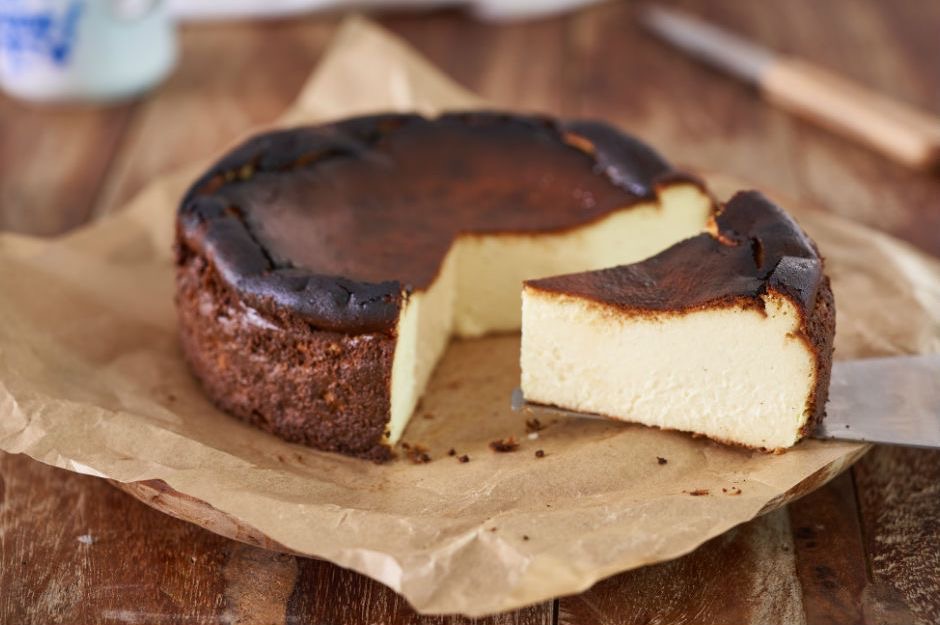 Order Burnt Basque Cheesecake (Homemade) food online from Mumu's store, Troy on bringmethat.com