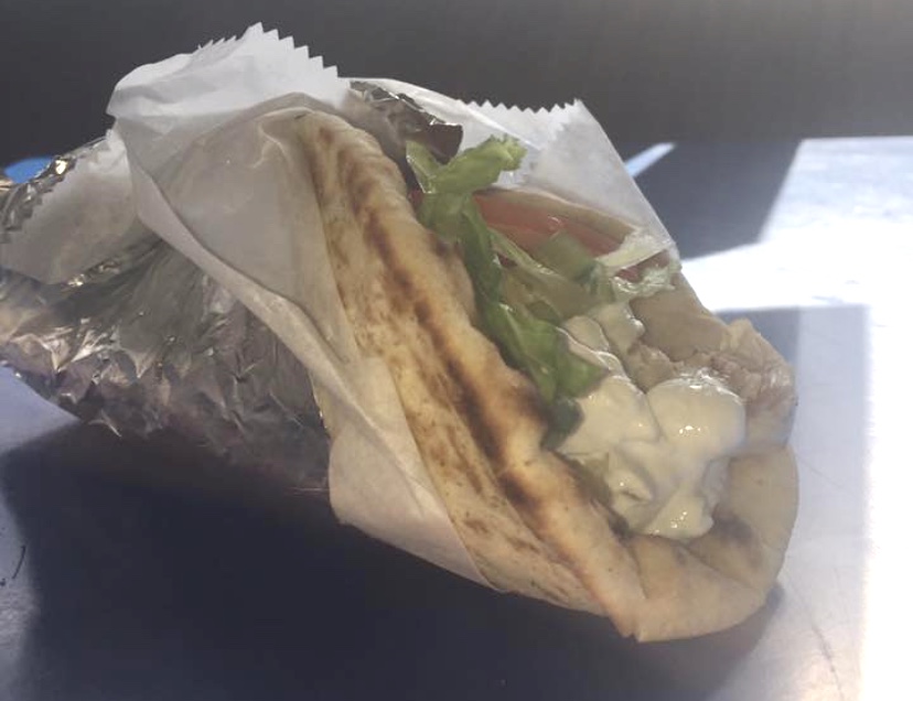 Order Grilled Chicken Gyro food online from Galaxy Pizza store, Philadelphia on bringmethat.com
