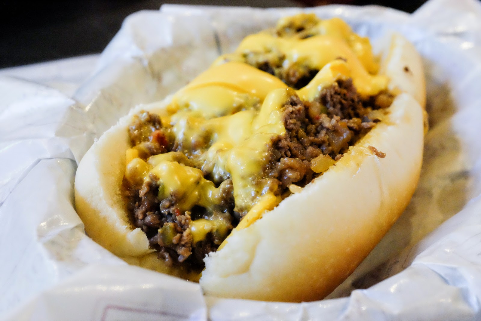 Order Chopped Cheese Burger  food online from Smith finest deli store, Brooklyn on bringmethat.com