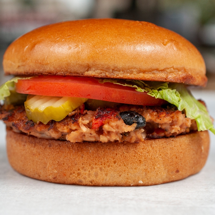 Order Veggie Burger food online from Big Al Burgers & Dogs store, Fort Collins on bringmethat.com