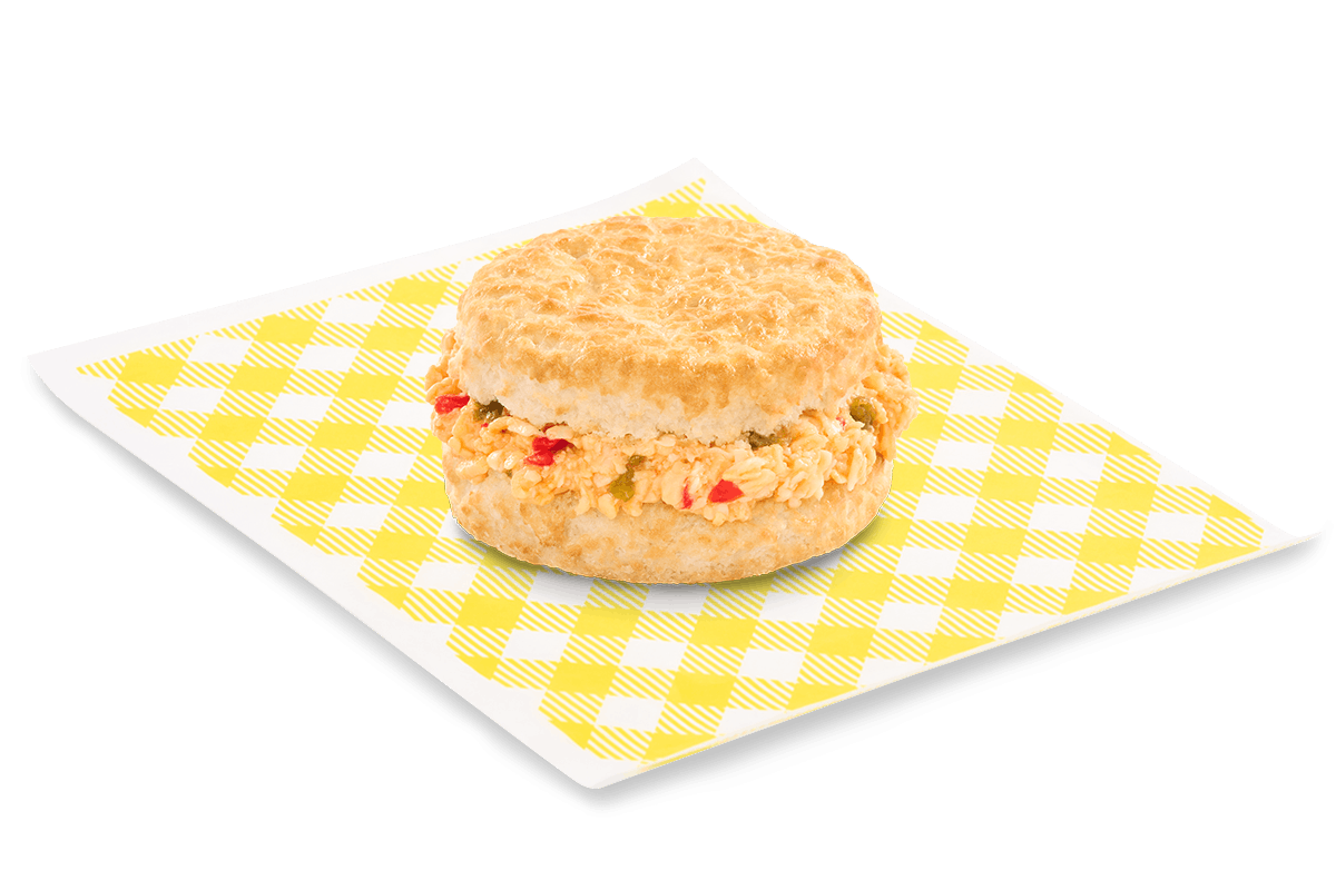 Order Pimento Cheese Biscuit food online from Bojangles store, High Point on bringmethat.com