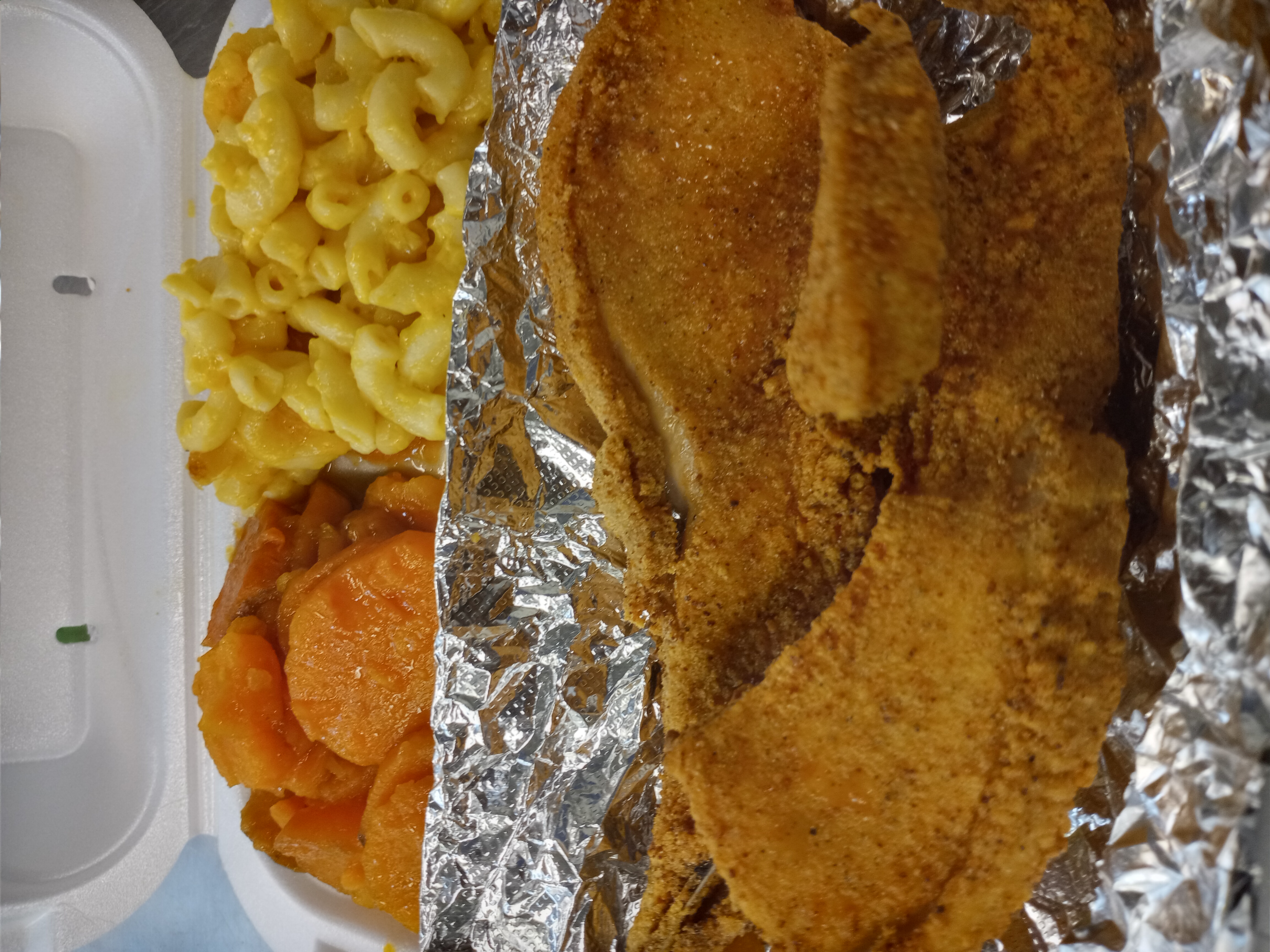 Order 2 Pieces Turkey Chop Dinner  food online from R.C.K Soulfood store, Detroit on bringmethat.com