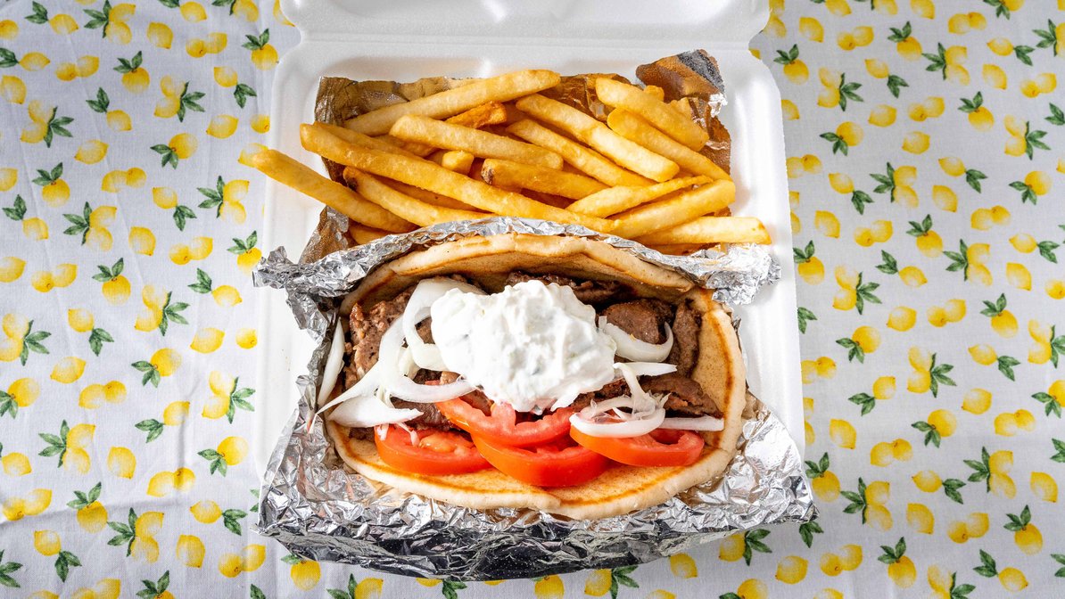 Order Gyro Sandwich food online from Grannies Kitchen store, Madison on bringmethat.com