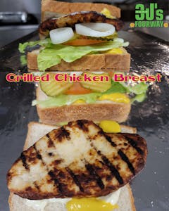 Order Grilled Chicken Breast food online from 3 J Fourway store, Natchitoches on bringmethat.com