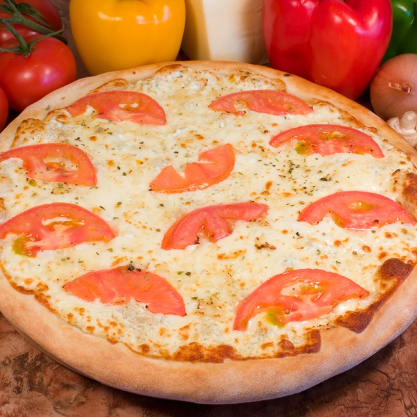 Order White Knight Pizza food online from Ameci Pizza & Pasta store, Woodland Hills on bringmethat.com