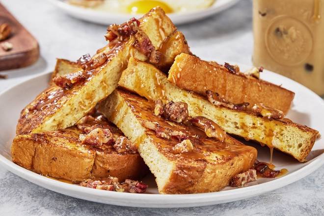 Order Spiced Pecan French Toast food online from Another Broken Egg store, Auburn on bringmethat.com