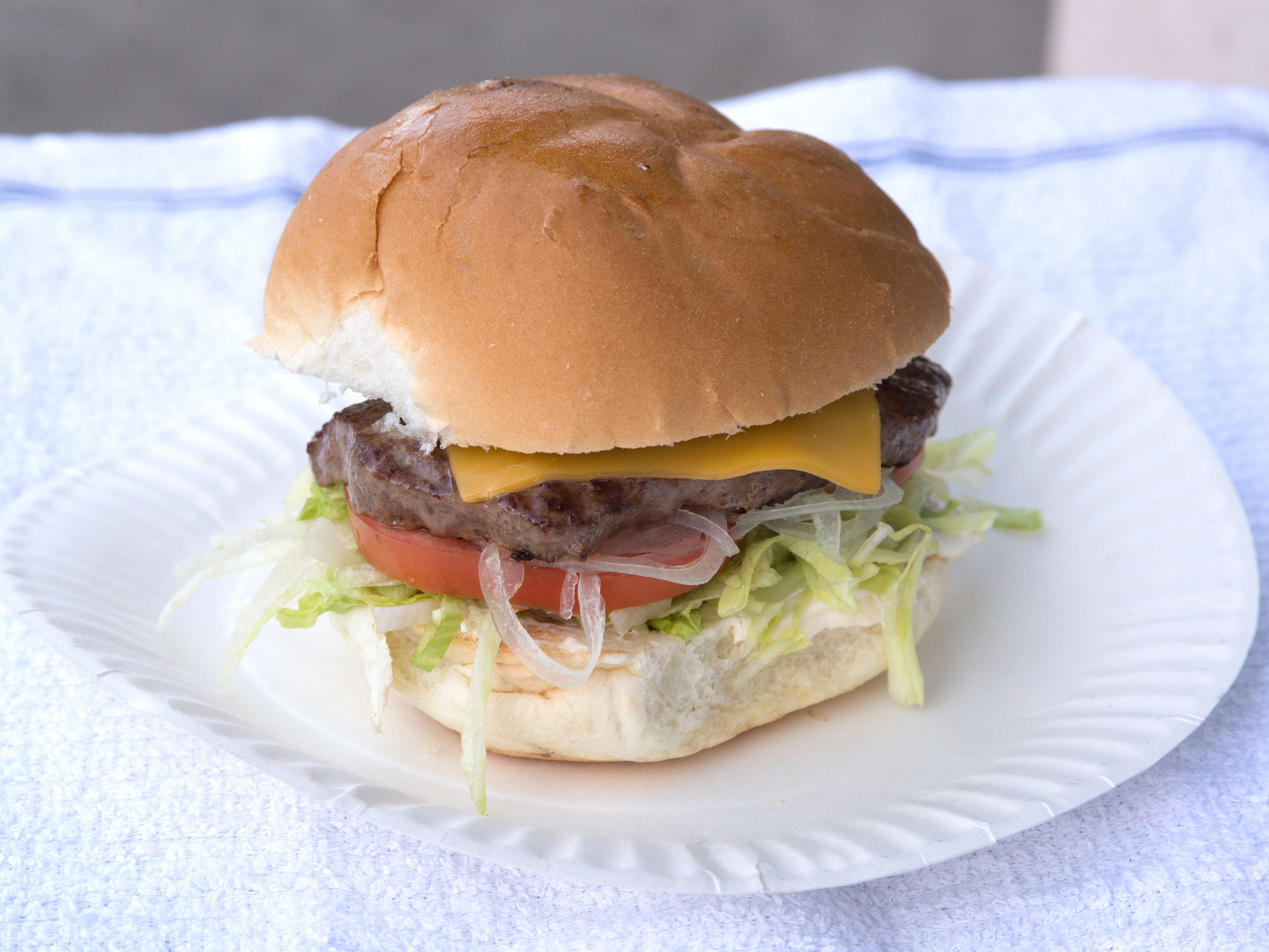 Order Cheese Burger food online from Pine Hills Market store, Albany on bringmethat.com