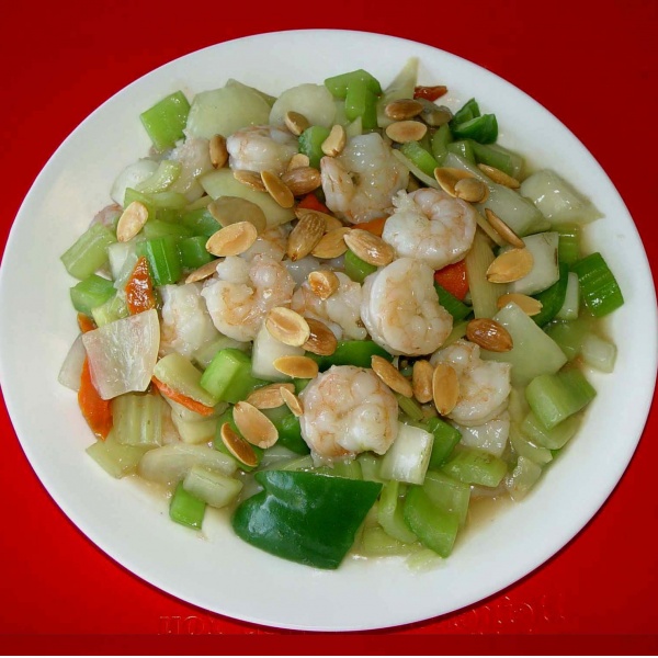 Order Shrimp Almond Ding food online from Chop Suey Huang store, Chicago on bringmethat.com