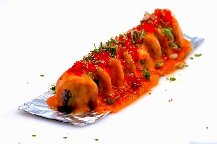 Order Lion King Roll food online from Truya Sushi store, Santa Clara on bringmethat.com