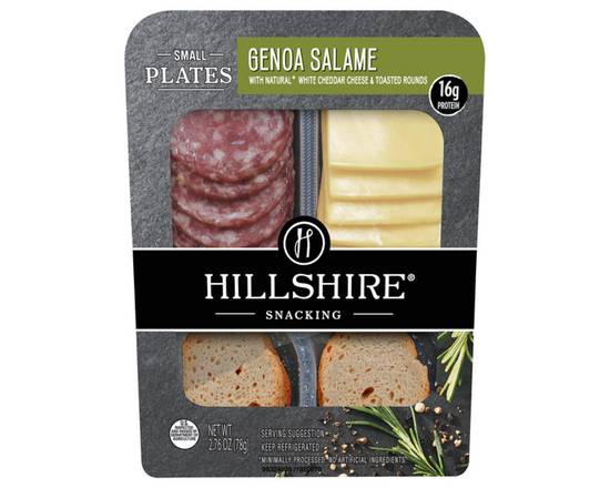 Order Hillshire Genoa Salame Small Plates - 2.76oz food online from Rocket store, San Marcos on bringmethat.com