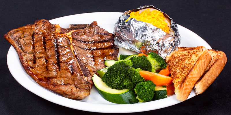Order T-Bone Steak food online from Danny Restaurant store, Laredo on bringmethat.com