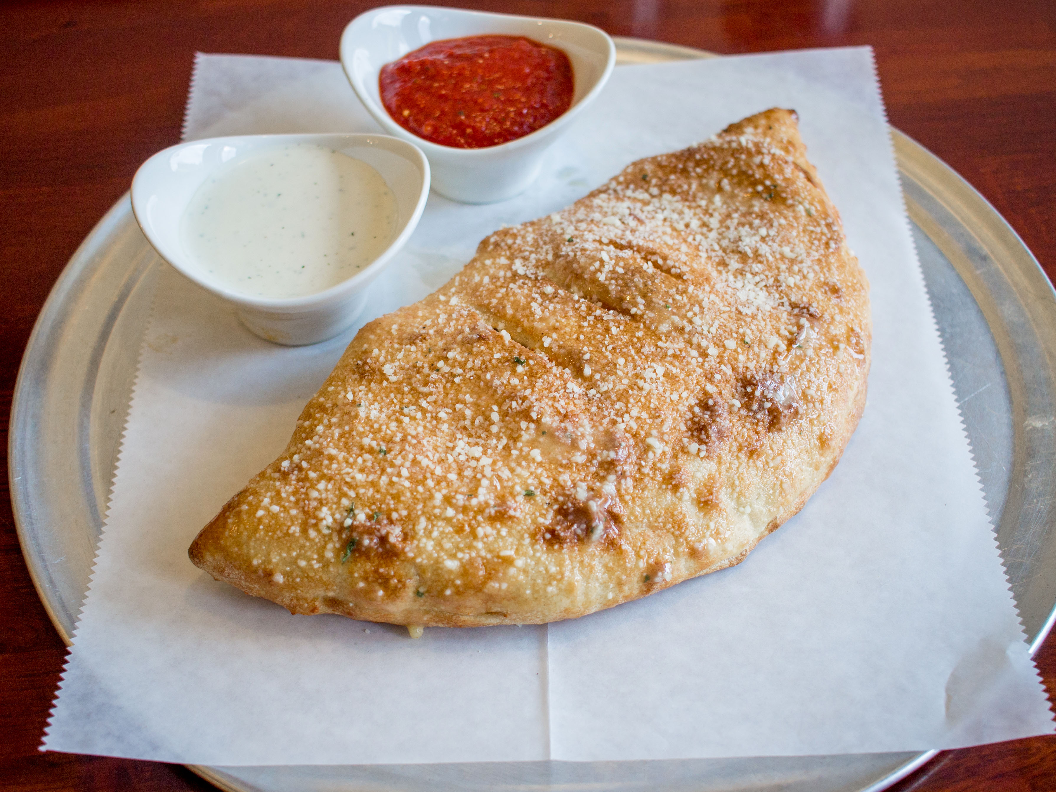 Order Chicken Calzone food online from Pizza Fiesta store, Pittsburgh on bringmethat.com