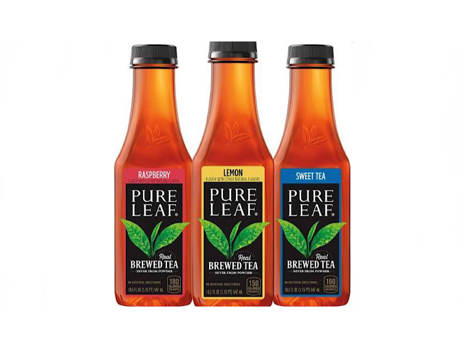 Order Pure Leaf, 18.5 oz. Bottle food online from K-Town Beer & Wine Food Mart store, Los Angeles on bringmethat.com