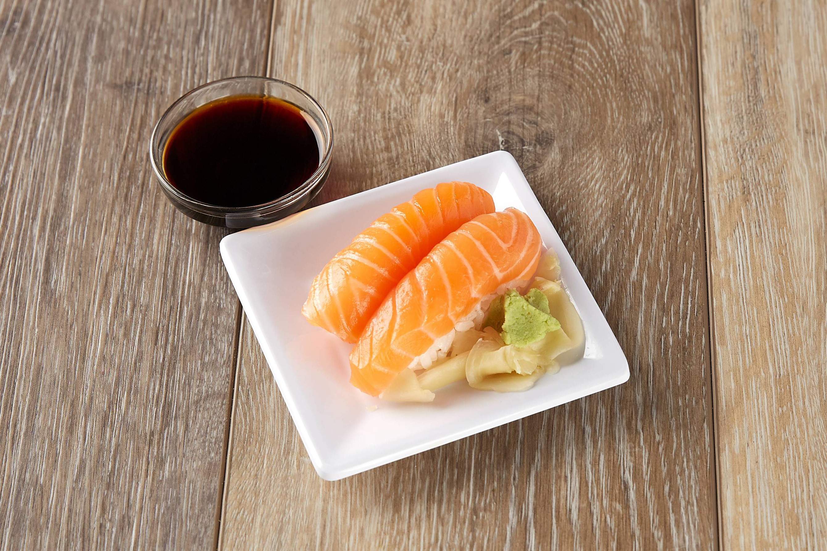 Order Salmon food online from Hokkaido Sushi Bar store, Norfolk on bringmethat.com