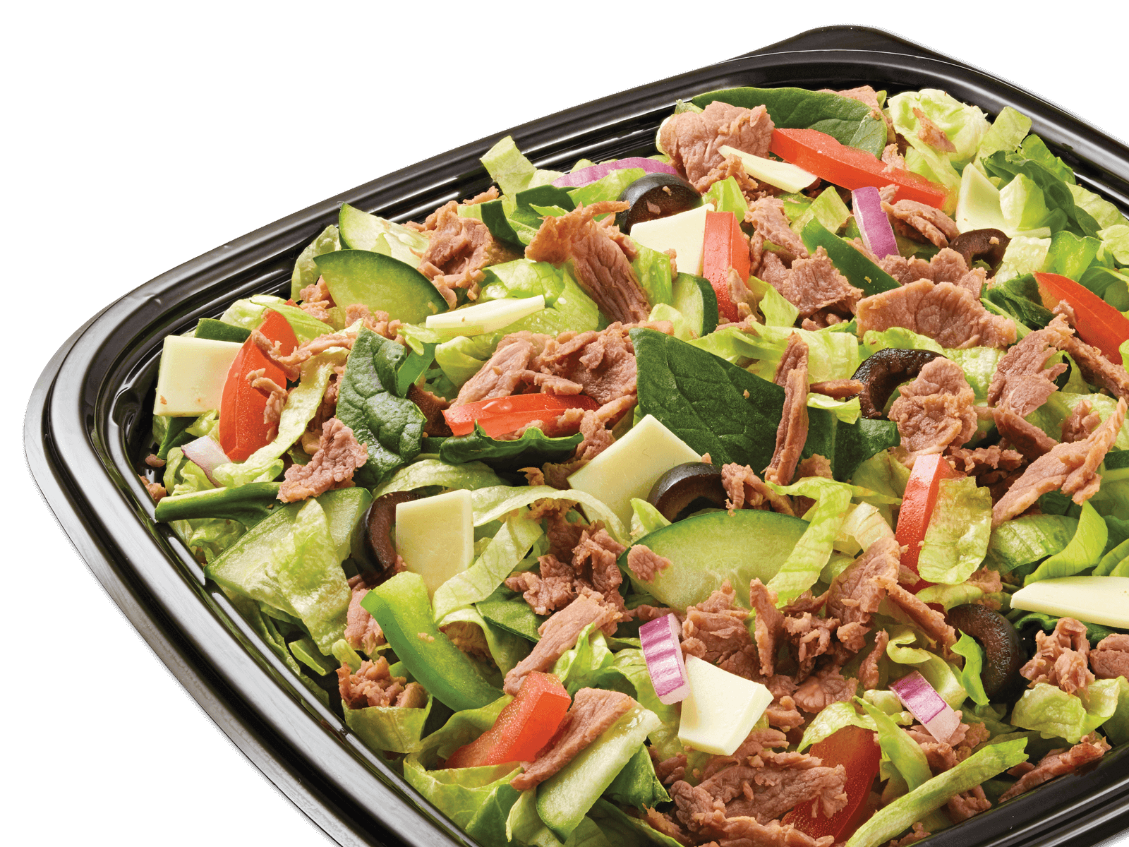Order Steak & Cheese Chopped Salad food online from Subway store, Warren on bringmethat.com