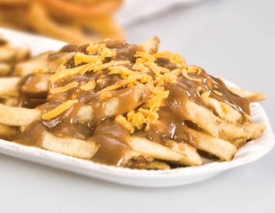 Order Poutine Fries food online from Jim's Steakout store, Buffalo on bringmethat.com