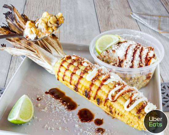 Order Roasted Corn (Cup) (10 oz) food online from Benny Corn Taqueria store, Tomball on bringmethat.com
