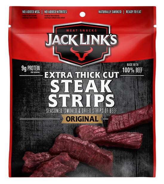 Order Jack Link's Beef Jerky Original (2.6 oz) food online from Rite Aid store, Eugene on bringmethat.com