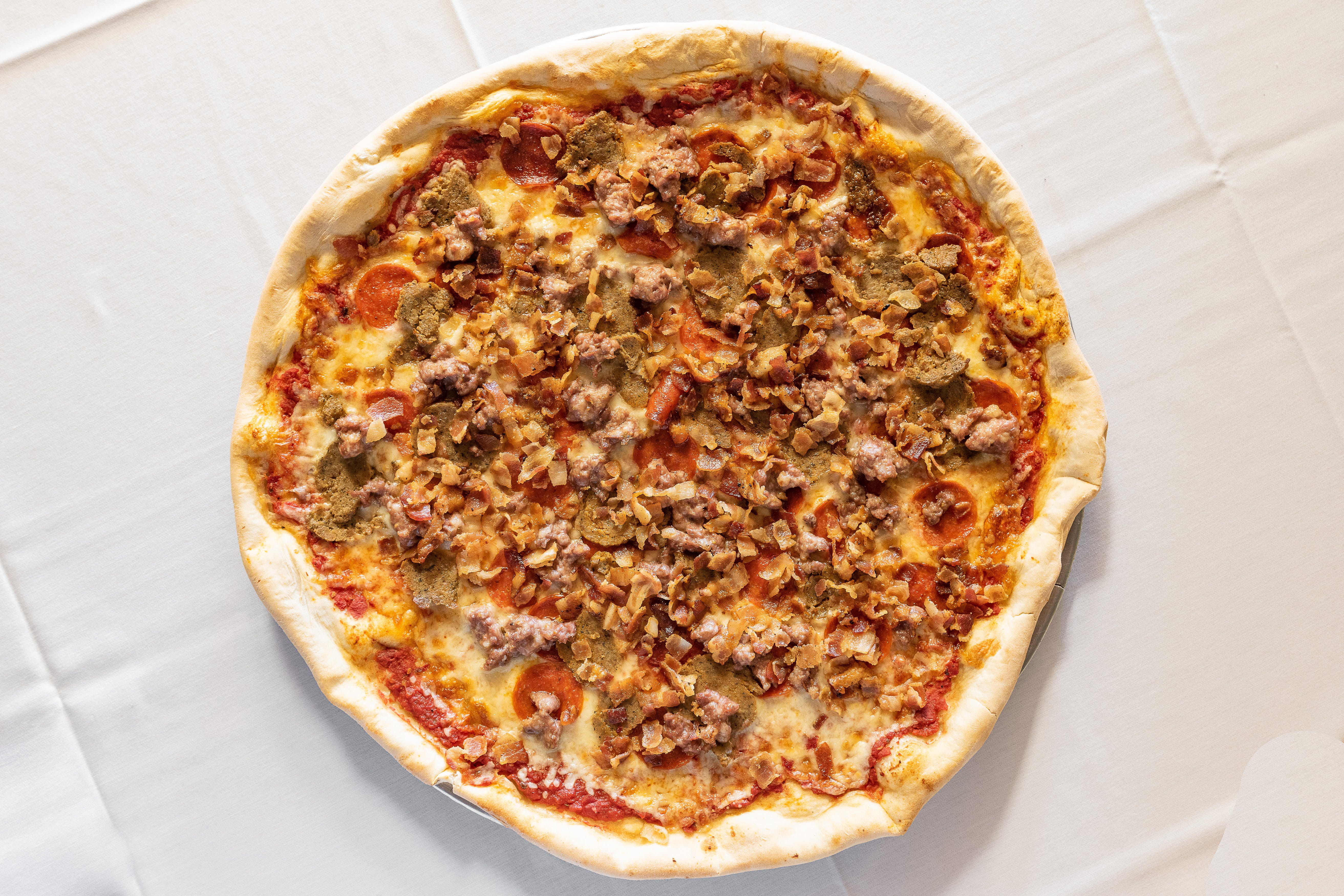Order Special Pizza - Medium 14'' food online from Little Italy Pizza store, Forked River on bringmethat.com