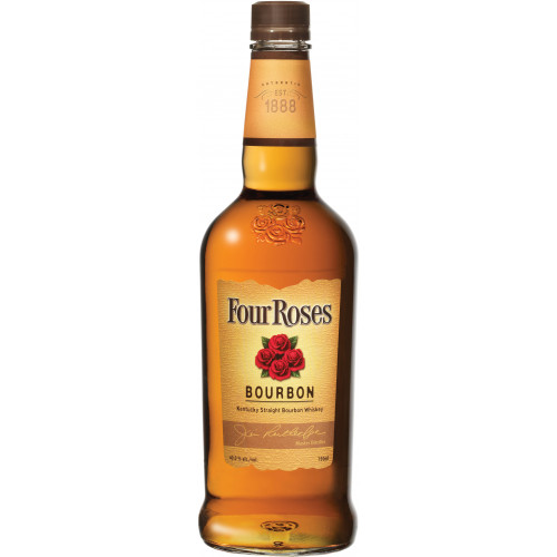 Order Four Roses Bourbon Whiskey 750 ml. food online from Mirage Wine & Liquor store, Palm Springs on bringmethat.com