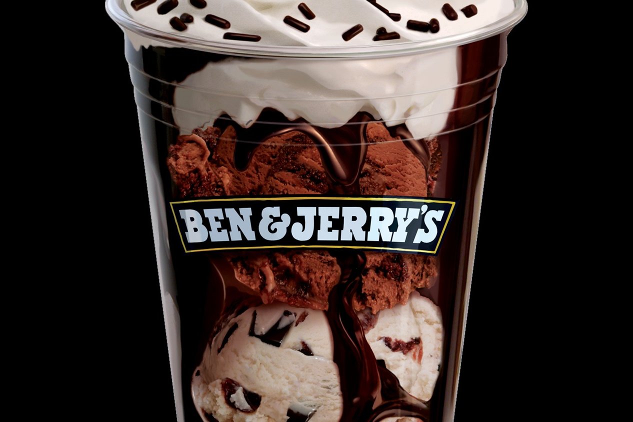 Order Hot Fudge or Hot Caramel Sundae food online from Ben & Jerry's store, Plano on bringmethat.com