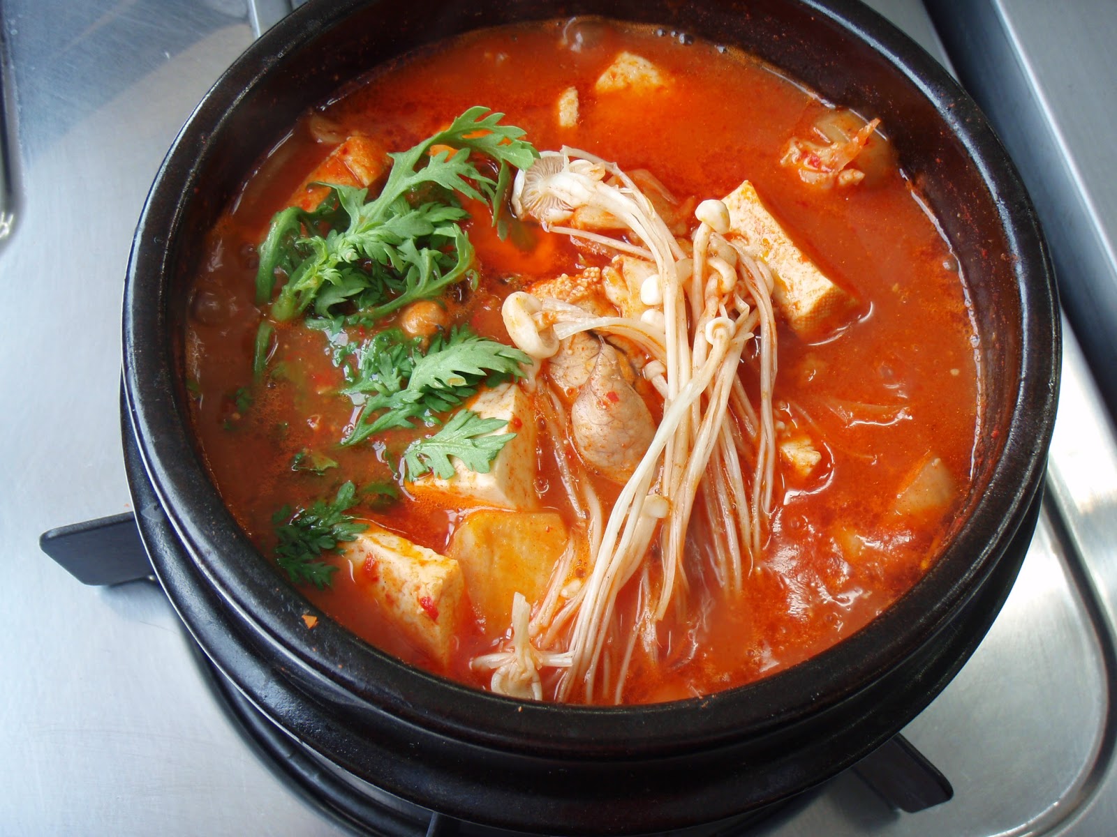 Order 알탕 Pollack Roe Stew food online from Duri Pocha store, Ridgefield on bringmethat.com