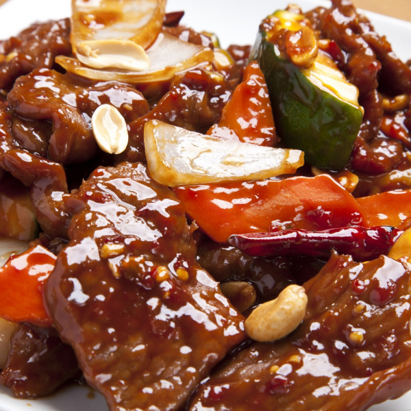 Order 11. Kung Pao Beef food online from Big Chopsticks store, Costa Mesa on bringmethat.com