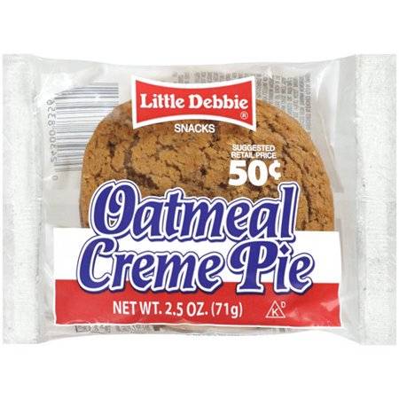 Order Little Debbie Oatmeal Creme Pie food online from Exxon Food Mart store, Port Huron on bringmethat.com