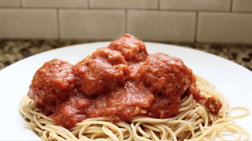 Order Spaghetti MeatBall food online from Pasta Villa Italian Restaurant store, Columbus on bringmethat.com