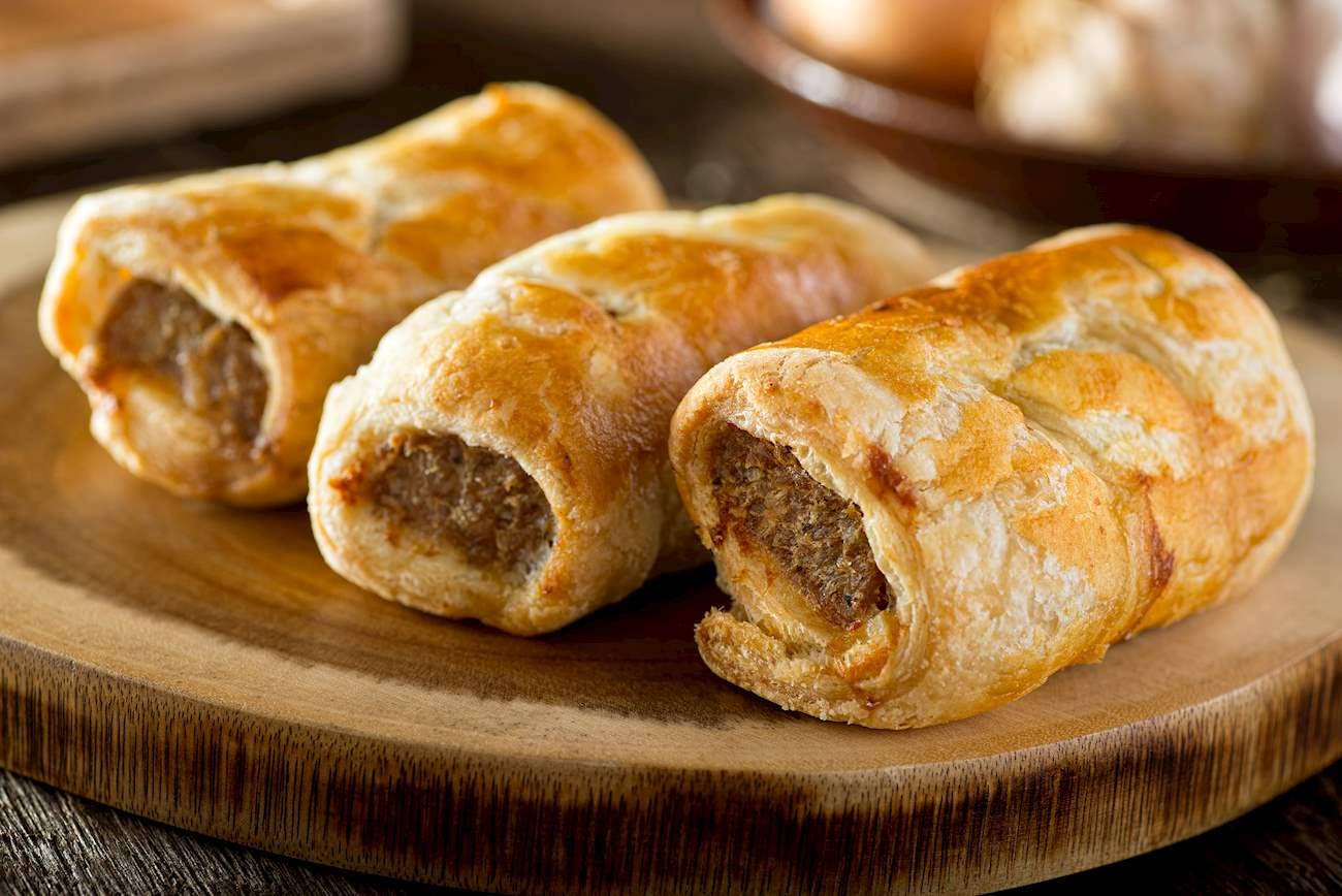 Order Sausage Roll - Pastries food online from Kensington Pies store, East Meadow on bringmethat.com
