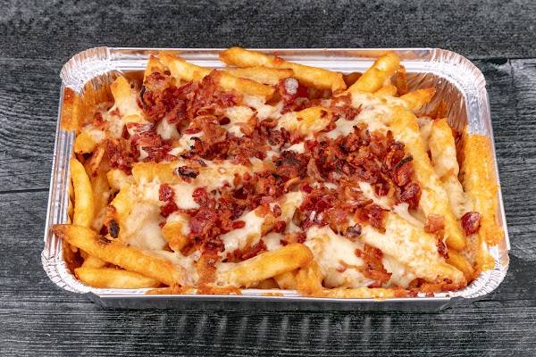 Order Bacon Cheese Fries food online from Post Road Pizza store, Marlborough on bringmethat.com